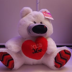 Valentine's Day Romey the Bear plushie